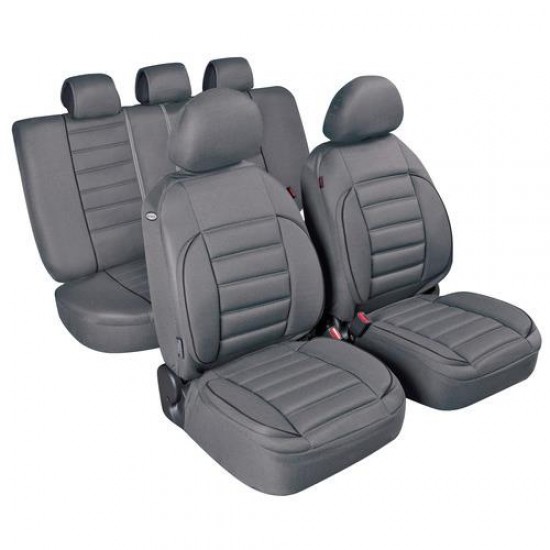 Καλύμματα Καθισμάτων DE-LUXE SPORT EDITION Υφασμα JACQUARD Σετ 4τεμ. Γκρι Καλύμματα Καθισμάτων DE-LUXE SPORT EDITION Υφασμα JACQUARD Σετ 4τεμ. Γκρι