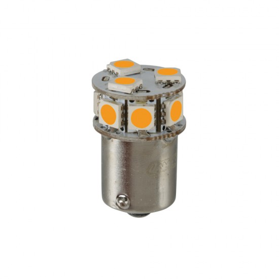 P21W 24/32V Ba15s 50lm 10xSMDx1CHIP LED CAN-BUS (ΦΟΥΝΤΟΥΚΙ) ΠΟΡΤΟΚΑΛΙ ΔΙΑΘΛΑΣΗΣ ΣΑΚΟΥΛΑ LAMPA - 20 TEM. P21W 24/32V Ba15s 50lm 10xSMDx1CHIP LED CAN-BUS (ΦΟΥΝΤΟΥΚΙ) ΠΟΡΤΟΚΑΛΙ ΔΙΑΘΛΑΣΗΣ ΣΑΚΟΥΛΑ LAMPA - 20 TEM.