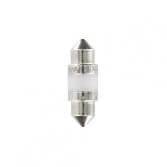 ΛΑΜΠΑΚΙ ΠΛΑΦΟΝΙΕΡΑΣ LEDriving 10x31mm - 12V - 1W -  SV8,5-8 (ΛΕΥΚΟ/ΘΕΡΜΟ) - 1 ΤΕΜ.