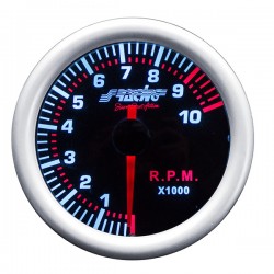ΣΤΡΟΦΟΜΕΤΡΟ 0-10000rpm 52mm 2 INCH ΜΑΥΡΟ ΜΕ ΚΟΚΚΙΝΟ ΦΩΤΙΣΜΟ ΣΤΡΟΦΟΜΕΤΡΟ 0-10000rpm 52mm 2 INCH ΜΑΥΡΟ ΜΕ ΚΟΚΚΙΝΟ ΦΩΤΙΣΜΟ