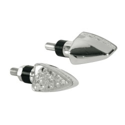 ΦΛΑΣ MOTO ARROW 12V LED 63x25mm ΧΡΩΜΙΟ LAMPA - 2 TEM. ΦΛΑΣ MOTO ARROW 12V LED 63x25mm ΧΡΩΜΙΟ LAMPA - 2 TEM.