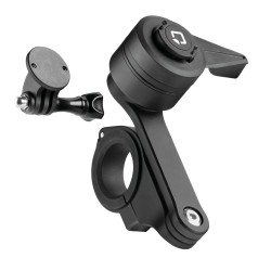 Διπλή Βάση Στήριξης Κινητού και Action Camera Combo 2.0 της σειράς Titan Optiline για Τιμόνι Μηχανής ή Ποδηλάτου με διάμετρο από 22 mm έως 35 mm με 3D αντικραδασμικό σύστημα dampener και σύστημα Duolock 2.0, συμβατή με Θήκες ή Αντάπτορες Κινητού Optiline Διπλή Βάση Στήριξης Κινητού και Action Camera Combo 2.0 της σειράς Titan Optiline για Τιμόνι Μηχανής ή Ποδηλάτου με διάμετρο από 22 mm έως 35 mm με 3D αντικραδασμικό σύστημα dampener και σύστημα Duolock 2.0, συμβατή με Θήκες ή Αντάπτορες Κινητού Optiline