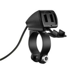 Αδιάβροχος Φορτιστής Κινητού Trek 12/24V 30W 5400mA της σειράς Optiline με 2 θύρες USB Type A, Καλώδιο 150 cm, Ακροδέκτες, Ασφάλεια Smart Chip, Αδιαβροχοποίηση IP66, συμβατό με Βάσεις Στήριξης, Θήκες ή Αντάπτορες Κινητού Optiline Αδιάβροχος Φορτιστής Κινητού Trek 12/24V 30W 5400mA της σειράς Optiline με 2 θύρες USB Type A, Καλώδιο 150 cm, Ακροδέκτες, Ασφάλεια Smart Chip, Αδιαβροχοποίηση IP66, συμβατό με Βάσεις Στήριξης, Θήκες ή Αντάπτορες Κινητού Optiline