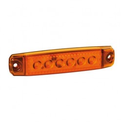 ΦΩΣ ΟΓΚΟΥ 6LED ΠΟΡΤΟΚΑΛΙ 12/24V 96mm ΑΔΙΑΒΡΟΧΟ 1ΤΕΜ. ΦΩΣ ΟΓΚΟΥ 6LED ΠΟΡΤΟΚΑΛΙ 12/24V 96mm ΑΔΙΑΒΡΟΧΟ 1ΤΕΜ.