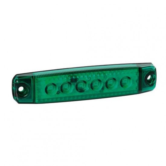 ΦΩΣ ΟΓΚΟΥ 6LED ΠΡΑΣΙΝΟ 12/24V 96mm ΑΔΙΑΒΡΟΧΟ 1ΤΕΜ. ΦΩΣ ΟΓΚΟΥ 6LED ΠΡΑΣΙΝΟ 12/24V 96mm ΑΔΙΑΒΡΟΧΟ 1ΤΕΜ.