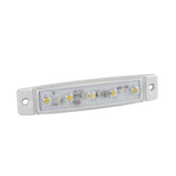 ΦΩΣ ΟΓΚΟΥ 12/24V 5xSMD LED ΛΕΥΚΟ ΔΙΑΦΑΝΟ 96x20mm ΜΕ ΕΓΚΡΙΣΗ ΤΥΠΟΥ R7/R10  LAMPA - 1 TEM. ΦΩΣ ΟΓΚΟΥ 12/24V 5xSMD LED ΛΕΥΚΟ ΔΙΑΦΑΝΟ 96x20mm ΜΕ ΕΓΚΡΙΣΗ ΤΥΠΟΥ R7/R10  LAMPA - 1 TEM.