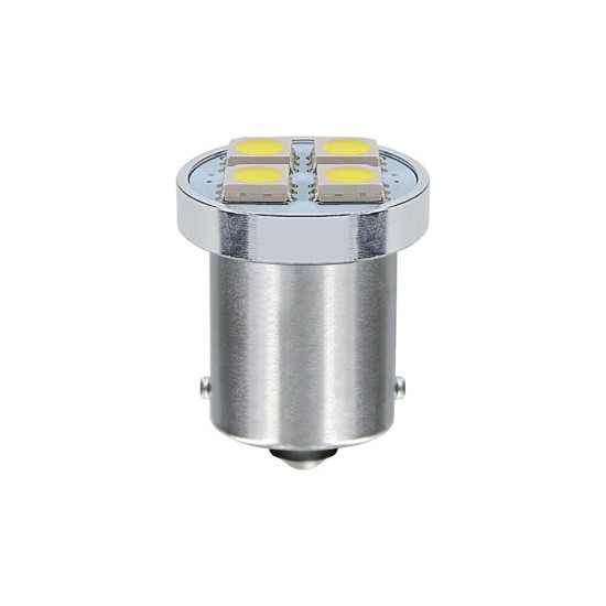 P21W BA15s 24V 4SMDx1CHIP LED 40lm ΛΕΥΚΟ ΚΟΥΤΙ LAMPA - 20 ΤΕΜ. P21W BA15s 24V 4SMDx1CHIP LED 40lm ΛΕΥΚΟ ΚΟΥΤΙ LAMPA - 20 ΤΕΜ.
