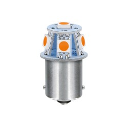 R5W BA15s 24/28V 6SMDX1CHIP LED 20lm ΠΟΡΤΟΚΑΛΙ ΚΟΥΤΙ LAMPA - 20 ΤΕΜ. R5W BA15s 24/28V 6SMDX1CHIP LED 20lm ΠΟΡΤΟΚΑΛΙ ΚΟΥΤΙ LAMPA - 20 ΤΕΜ.