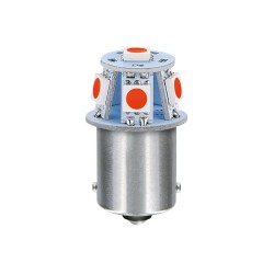 R5W BA15s 24/28V 6SMDX1CHIP LED 35lm ΚΟΚΚΙΝΟ ΚΟΥΤΙ LAMPA - 20 ΤΕΜ. R5W BA15s 24/28V 6SMDX1CHIP LED 35lm ΚΟΚΚΙΝΟ ΚΟΥΤΙ LAMPA - 20 ΤΕΜ.