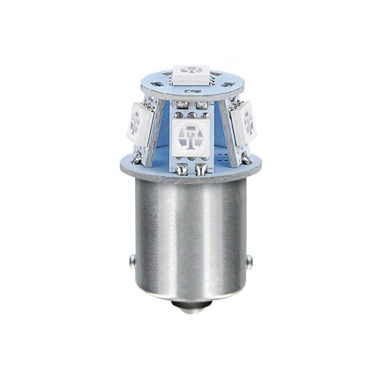 R5W BA15s 24/28V 6SMDX1CHIP LED 40lm ΜΠΛΕ ΚΟΥΤΙ LAMPA - 20 ΤΕΜ. R5W BA15s 24/28V 6SMDX1CHIP LED 40lm ΜΠΛΕ ΚΟΥΤΙ LAMPA - 20 ΤΕΜ.
