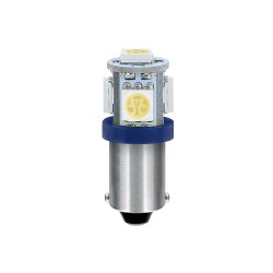 T4W BA9s 24/28V 5SMDx1CHIP LED 35lm ΜΠΛΕ ΚΟΥΤΙ LAMPA - 20 ΤΕΜ. T4W BA9s 24/28V 5SMDx1CHIP LED 35lm ΜΠΛΕ ΚΟΥΤΙ LAMPA - 20 ΤΕΜ.