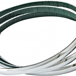 TRIM ΑΥΤΟΚΟΛΛΗΤΟ ΧΡΩΜΙΟΥ 12mm X 2m  LAMPA TRIM ΑΥΤΟΚΟΛΛΗΤΟ ΧΡΩΜΙΟΥ 12mm X 2m  LAMPA