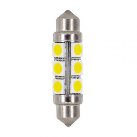 Λαμπάκια Πλαφονιέρας  24-30V SV8,5-8 10x41mm 216lm HYPER-LED (Διπλής Πολικότητας) BLISTER 2τεμ Λαμπάκια Πλαφονιέρας  24-30V SV8,5-8 10x41mm 216lm HYPER-LED (Διπλής Πολικότητας) BLISTER 2τεμ