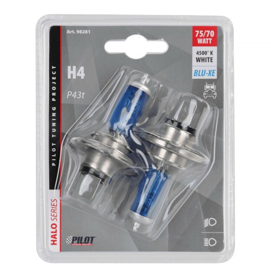 ΛΑΜΠΑ H4 24V/70-75W Blue-Xenon (P43t) 4500K ΛΑΜΠΑ H4 24V/70-75W Blue-Xenon (P43t) 4500K