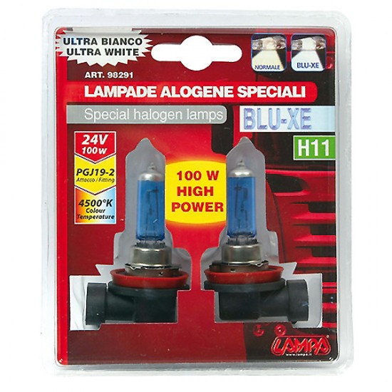 ΛΑΜΠΑ H11 24V/100W Blue-Xenon (Pgj19-2) 4500K ΛΑΜΠΑ H11 24V/100W Blue-Xenon (Pgj19-2) 4500K
