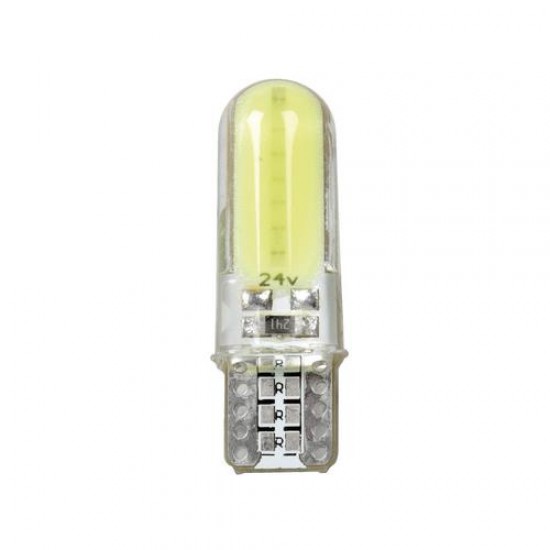 T10 W5W 24-30V W2,1x9,5d MEGA-LED COB 2SMDx12chips 150lm ΛΕΥΚΟ 2ΤΕΜ. T10 W5W 24-30V W2,1x9,5d MEGA-LED COB 2SMDx12chips 150lm ΛΕΥΚΟ 2ΤΕΜ.
