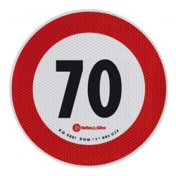 ΣΗΜΑ ΤΑΧΥΤΗΤΑΣ ΧΙΛΙΟΜΕΤΡΩΝ 70km/h ΑΥΤΟΚΟΛΛΗΤΟ ΣΗΜΑ ΤΑΧΥΤΗΤΑΣ ΧΙΛΙΟΜΕΤΡΩΝ 70km/h ΑΥΤΟΚΟΛΛΗΤΟ