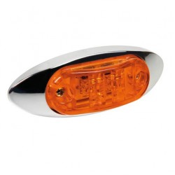 ΦΩΣ ΦΟΡΤΗΓΟΥ 2LED ΠΟΡΤΟΚΑΛΙ 24V 100mm ΦΩΣ ΦΟΡΤΗΓΟΥ 2LED ΠΟΡΤΟΚΑΛΙ 24V 100mm