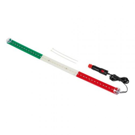 ΣΗΜΑΙΑ ΙΤΑΛΙΑ ΦΩΤΙΖΟΜΕΝΗ 42LED 60cm 24V ΣΗΜΑΙΑ ΙΤΑΛΙΑ ΦΩΤΙΖΟΜΕΝΗ 42LED 60cm 24V
