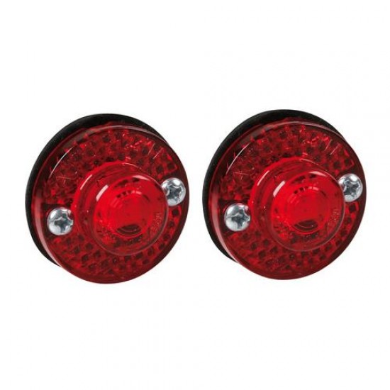 Φώτα Ογκου Φορτηγού 24V 1 Led 2τεμ Κόκκινα R-14 Φώτα Ογκου Φορτηγού 24V 1 Led 2τεμ Κόκκινα R-14