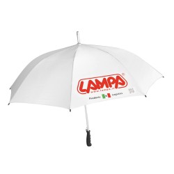 ΟΜΠΡΕΛΑ ΛΕΥΚΗ ΜΕ LOGO LAMPA ΟΜΠΡΕΛΑ ΛΕΥΚΗ ΜΕ LOGO LAMPA