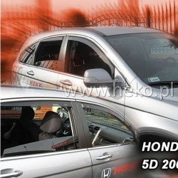 ΑΝΕΜΟΘΡΑΥΣΤΕΣ ΓΙΑ HONDA CR-V 3 5D 02/2007-2012 ΖΕΥΓΑΡΙ ΑΠΟ ΕΥΚΑΜΠΤΟ ΦΙΜΕ ΠΛΑΣΤΙΚΟ HEKO - 2 ΤΕΜ.