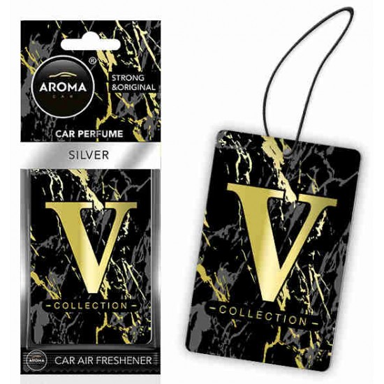ΑΡΩΜΑΤΙΚΟ (ΚΡΕΜΑΣΤΟ) AROMA V-COLLECTION - SILVER ΑΜΙΟ - 1 ΤΕΜ. ΑΡΩΜΑΤΙΚΟ (ΚΡΕΜΑΣΤΟ) AROMA V-COLLECTION - SILVER ΑΜΙΟ - 1 ΤΕΜ.
