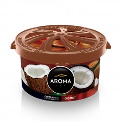 ΑΡΩΜΑΤΙΚΟ ΣΕ ΚΟΝΣΕΡΒΑ AROMA ORGANIC - ΚΑΡΥΔΑ (COCONUT) 40gr - 1 ΤΕΜ. ΑΡΩΜΑΤΙΚΟ ΣΕ ΚΟΝΣΕΡΒΑ AROMA ORGANIC - ΚΑΡΥΔΑ (COCONUT) 40gr - 1 ΤΕΜ.