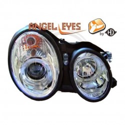 ΦΑΝΑΡΙΑ ΓΙΑ MERCEDES CLK W208 97-02 ANGELEYES CHROME ΦΑΝΑΡΙΑ ΓΙΑ MERCEDES CLK W208 97-02 ANGELEYES CHROME
