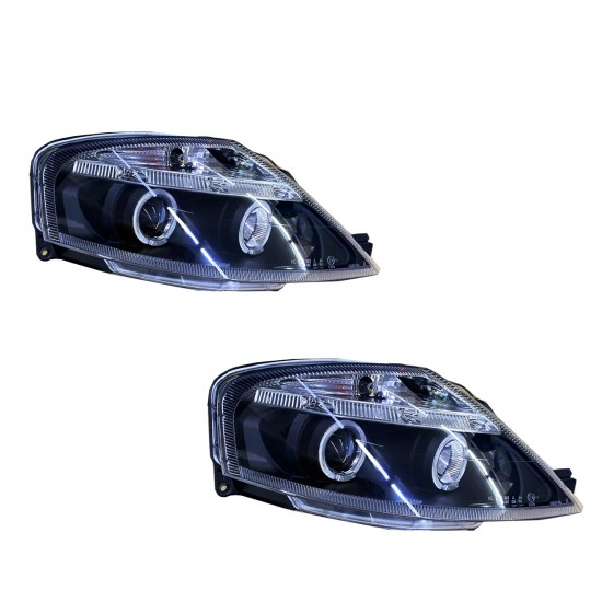 ΦΑΝΑΡΙΑ ΓΙΑ ΜΠΡΟΣΤΙΝΑ  ΜΑΥΡΑ ΓΙΑ CITROEN C3 - 2 TEM