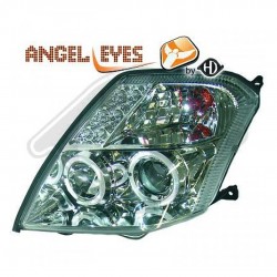 ΦΑΝΑΡΙΑ ΓΙΑ CITROEN C2 11/2003+ ANGELEYES CHROME  ΜΠΡΟΣΤΙΝΑ - 2 ΤΕΜ. ΦΑΝΑΡΙΑ ΓΙΑ CITROEN C2 11/2003+ ANGELEYES CHROME  ΜΠΡΟΣΤΙΝΑ - 2 ΤΕΜ.