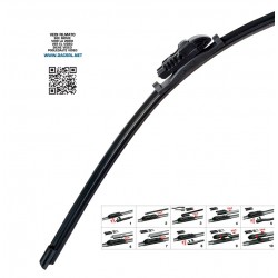 Υαλοκαθαριστήρας νέου τύπου ALL-IN-ONE 45 cm με μονό αντάπτορα γενικής χρήσης για 10 τύπους μπράτσων OTOTOP - 1 τεμάχιο