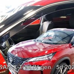 ΑΝΕΜΟΘΡΑΥΣΤΕΣ ΓΙΑ NISSAN X-TRAIL 5D 2021+ ΖΕΥΓΑΡΙ ΑΠΟ ΕΥΚΑΜΠΤΟ ΦΙΜΕ ΠΛΑΣΤΙΚΟ HEKO - 2 ΤΕΜ.