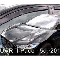 ΑΝΕΜΟΘΡΑΥΣΤΕΣ ΓΙΑ JAGUAR I-PACE 5D 2018+? ΣΕΤ ΑΥΤΟΚΙΝΗΤΟΥ ΑΠΟ ΕΥΚΑΜΠΤΟ ΦΙΜΕ ΠΛΑΣΤΙΚΟ HEKO - 4 ΤΕΜ.