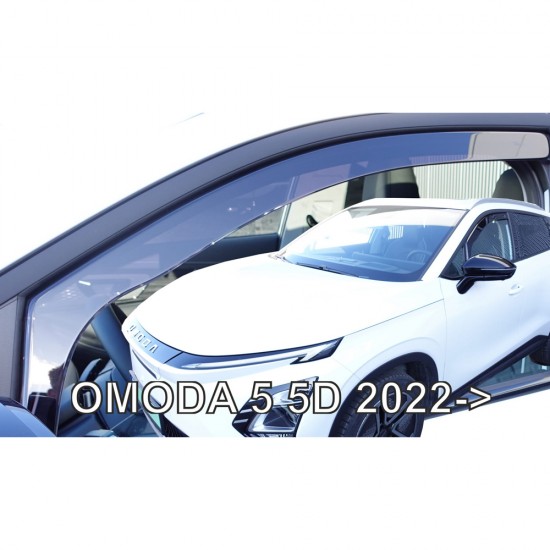 ΑΝΕΜΟΘΡΑΥΣΤΕΣ ΓΙΑ OMODA 5 5D 2022+ ΖΕΥΓΑΡΙ ΑΠΟ ΕΥΚΑΜΠΤΟ ΦΙΜΕ ΠΛΑΣΤΙΚΟ HEKO - 2 ΤΕΜ.