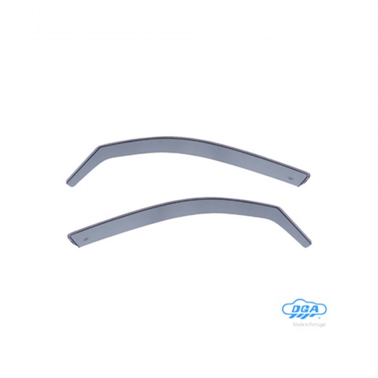 ΖΕΥΓΑΡΙ ΜΠΡΟΣΤΙΝΟΙ ΑΝΕΜΟΘΡΑΥΣΤΕΣ ΓΙΑ BMW ΣΕΙΡΑ 1 E87 5D 2004-2011 ΑΠΟ ΕΥΚΑΜΠΤΟ ΧΥΤΟ ΑΚΡΥΛΙΚΟ ΓΥΑΛΙ (CAST ACRYLIC GLASS) DGA - 2 ΤΕΜ.