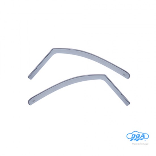 ΖΕΥΓΑΡΙ ΜΠΡΟΣΤΙΝΟΙ ΑΝΕΜΟΘΡΑΥΣΤΕΣ ΓΙΑ CHEVROLET - DAEWOO CITY EXPRESS 4/5D 2014+ / MITSUBISHI DELICA 5D 2011+ ΑΠΟ ΕΥΚΑΜΠΤΟ ΧΥΤΟ ΑΚΡΥΛΙΚΟ ΓΥΑΛΙ (CAST ACRYLIC GLASS) DGA - 2 ΤΕΜ.