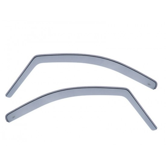 ΖΕΥΓΑΡΙ ΜΠΡΟΣΤΙΝΟΙ ΑΝΕΜΟΘΡΑΥΣΤΕΣ ΓΙΑ FIAT FULLBACK DOUBLE CAB 4D 2015+ / MITSUBISHI L200 DOUBLE CAB 4D 2015+ ΑΠΟ ΕΥΚΑΜΠΤΟ ΧΥΤΟ ΑΚΡΥΛΙΚΟ ΓΥΑΛΙ (CAST ACRYLIC GLASS) DGA - 2 ΤΕΜ