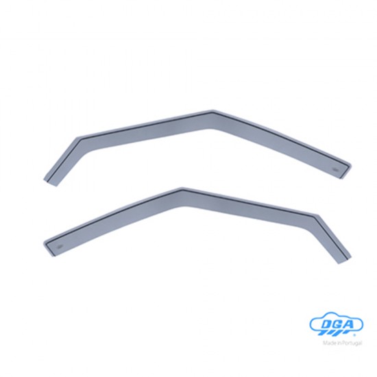 ΖΕΥΓΑΡΙ ΜΠΡΟΣΤΙΝΟΙ ΑΝΕΜΟΘΡΑΥΣΤΕΣ ΓΙΑ FORD S-MAX 5D 2010-2015 ΑΠΟ ΕΥΚΑΜΠΤΟ ΧΥΤΟ ΑΚΡΥΛΙΚΟ ΓΥΑΛΙ (CAST ACRYLIC GLASS) DGA - 2 ΤΕΜ