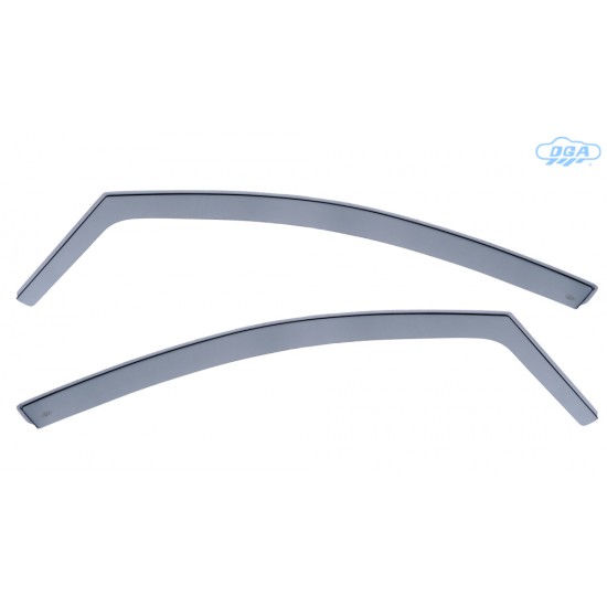 ΖΕΥΓΑΡΙ ΜΠΡΟΣΤΙΝΟΙ ΑΝΕΜΟΘΡΑΥΣΤΕΣ ΓΙΑ HONDA INSIGHT 5D 2009+ ΑΠΟ ΕΥΚΑΜΠΤΟ ΧΥΤΟ ΑΚΡΥΛΙΚΟ ΓΥΑΛΙ (CAST ACRYLIC GLASS) DGA - 2 ΤΕΜ.