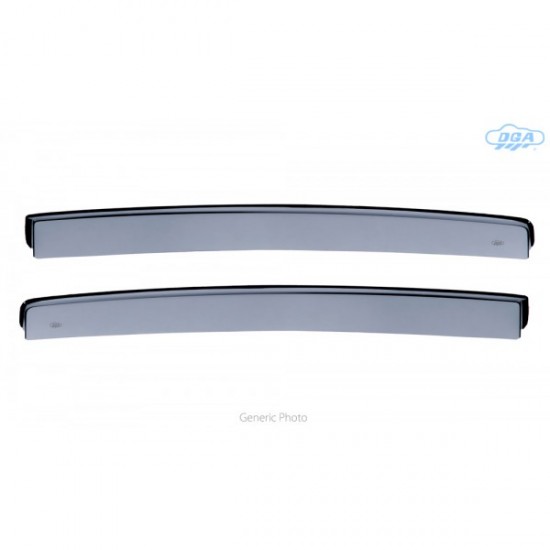 ΖΕΥΓΑΡΙ ΠΙΣΩ ΑΝΕΜΟΘΡΑΥΣΤΕΣ ΓΙΑ HONDA CIVIC 4/5D 2022+ ΑΠΟ ΕΥΚΑΜΠΤΟ ΧΥΤΟ ΑΚΡΥΛΙΚΟ ΓΥΑΛΙ DGA - 2 ΤΕΜ.