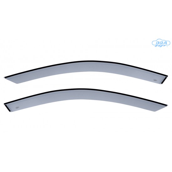 ΖΕΥΓΑΡΙ ΜΠΡΟΣΤΙΝΟΙ ΑΝΕΜΟΘΡΑΥΣΤΕΣ ΓΙΑ SKODA OCTAVIA 5 5D 2008-2013 ΕΞΩΤΕΡΙΚΟΙ ΑΥΤΟΚΟΛΛΗΤΟΙ ΑΠΟ ΕΥΚΑΜΠΤΟ ΧΥΤΟ ΑΚΡΥΛΙΚΟ ΓΥΑΛΙ (CAST ACRYLIC GLASS) DGA - 2 ΤΕΜ