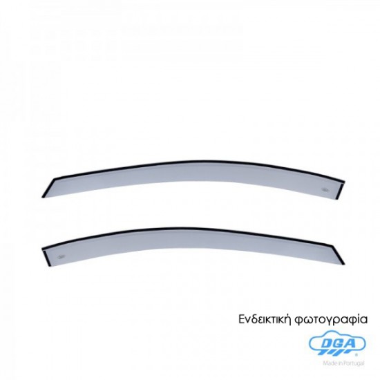 ΖΕΥΓΑΡΙ ΜΠΡΟΣΤΙΝΟΙ ΑΝΕΜΟΘΡΑΥΣΤΕΣ ΑΥΤΟΚΟΛΛΗΤΟΙ ΕΞΩΤΕΡΙΚΟΙ ΓΙΑ TOYOTA AVENSIS 4/5D 2009+ ΑΠΟ ΕΥΚΑΜΠΤΟ ΧΥΤΟ ΑΚΡΥΛΙΚΟ ΓΥΑΛΙ (CAST ACRYLIC GLASS) DGA - 2 ΤΕΜ.