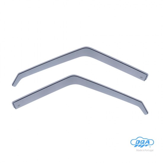 ΖΕΥΓΑΡΙ ΜΠΡΟΣΤΙΝΟΙ ΑΝΕΜΟΘΡΑΥΣΤΕΣ ΓΙΑ NISSAN PIXO 5D 2009+ / SUZUKI ALTO 5D /CELERIO 2D 2009-2015 ΑΠΟ ΕΥΚΑΜΠΤΟ ΧΥΤΟ ΑΚΡΥΛΙΚΟ ΓΥΑΛΙ (CAST ACRYLIC GLASS) DGA - 2 ΤΕΜ.