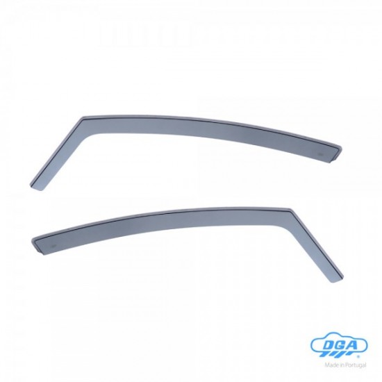 ΖΕΥΓΑΡΙ ΜΠΡΟΣΤΙΝΟΙ ΑΝΕΜΟΘΡΑΥΣΤΕΣ ΓΙΑ PEUGEOT 308 3D 2007-2013 ΑΠΟ ΕΥΚΑΜΠΤΟ ΧΥΤΟ ΑΚΡΥΛΙΚΟ ΓΥΑΛΙ (CAST ACRYLIC GLASS) DGA - 2 ΤΕΜ.