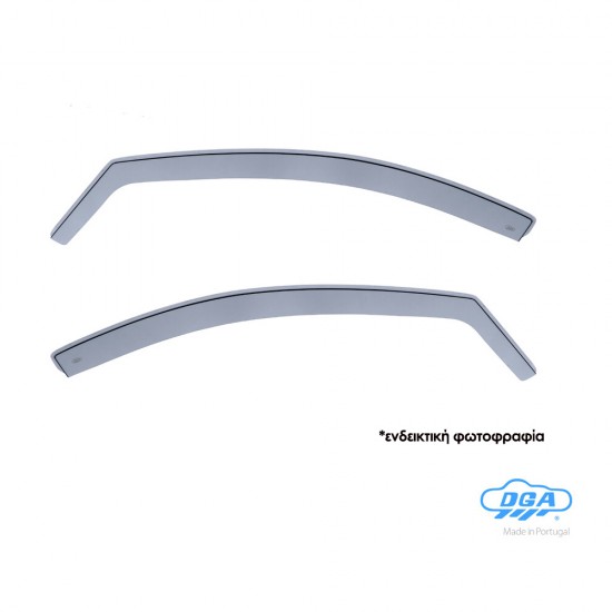 ΖΕΥΓΑΡΙ ΜΠΡΟΣΤΙΝΟΙ ΑΝΕΜΟΘΡΑΥΣΤΕΣ ΓΙΑ PEUGEOT 2008 2019-2023? 5D  ΑΠΟ ΕΥΚΑΜΠΤΟ ΧΥΤΟ ΑΚΡΥΛΙΚΟ ΓΥΑΛΙ  (CAST ACRYLIC GLASS) DGA - 2 ΤΕΜ.