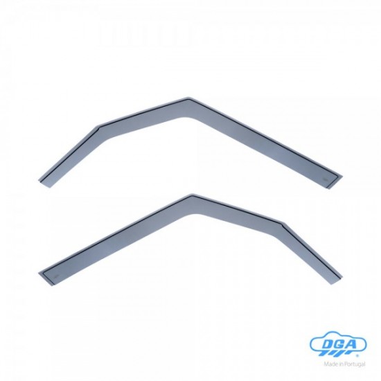 ΖΕΥΓΑΡΙ ΜΠΡΟΣΤΙΝΟΙ ΑΝΕΜΟΘΡΑΥΣΤΕΣ ΓΙΑ LAND ROVER FREELANDER 3D 1998-2006 ΑΠΟ ΕΥΚΑΜΠΤΟ ΧΥΤΟ ΑΚΡΥΛΙΚΟ ΓΥΑΛΙ (CAST ACRYLIC GLASS) DGA - 2 ΤΕΜ.