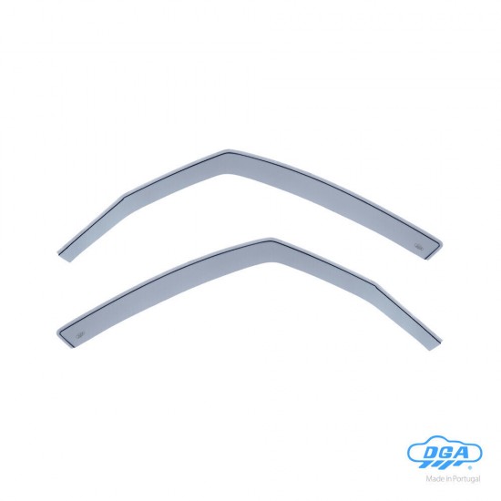 ΖΕΥΓΑΡΙ ΜΠΡΟΣΤΙΝΟΙ ΑΝΕΜΟΘΡΑΥΣΤΕΣ ΓΙΑ LAND ROVER RANGE ROVER EVOQUE 3D 2011+ ΑΠΟ ΕΥΚΑΜΠΤΟ ΧΥΤΟ ΑΚΡΥΛΙΚΟ ΓΥΑΛΙ (CAST ACRYLIC GLASS) DGA - 2 ΤΕΜ.