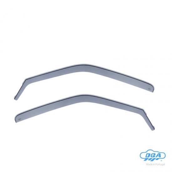 ΖΕΥΓΑΡΙ ΜΠΡΟΣΤΙΝΟΙ ΑΝΕΜΟΘΡΑΥΣΤΕΣ ΓΙΑ SUZUKI IGNIS 5D 2000+ / SUBARU JUSTY 2003-2007 ΑΠΟ ΕΥΚΑΜΠΤΟ ΧΥΤΟ ΑΚΡΥΛΙΚΟ ΓΥΑΛΙ  (CAST ACRYLIC GLASS) DGA - 2 ΤΕΜ.