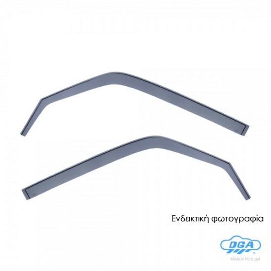 ΖΕΥΓΑΡΙ ΜΠΡΟΣΤΙΝΟΙ ΑΝΕΜΟΘΡΑΥΣΤΕΣ ΓΙΑ TOYOTA LAND CRUISER 3/5D 1996-2002 ΑΠΟ ΕΥΚΑΜΠΤΟ ΧΥΤΟ ΑΚΡΥΛΙΚΟ ΓΥΑΛΙ (CAST ACRYLIC GLASS) DGA - 2 ΤΕΜ.